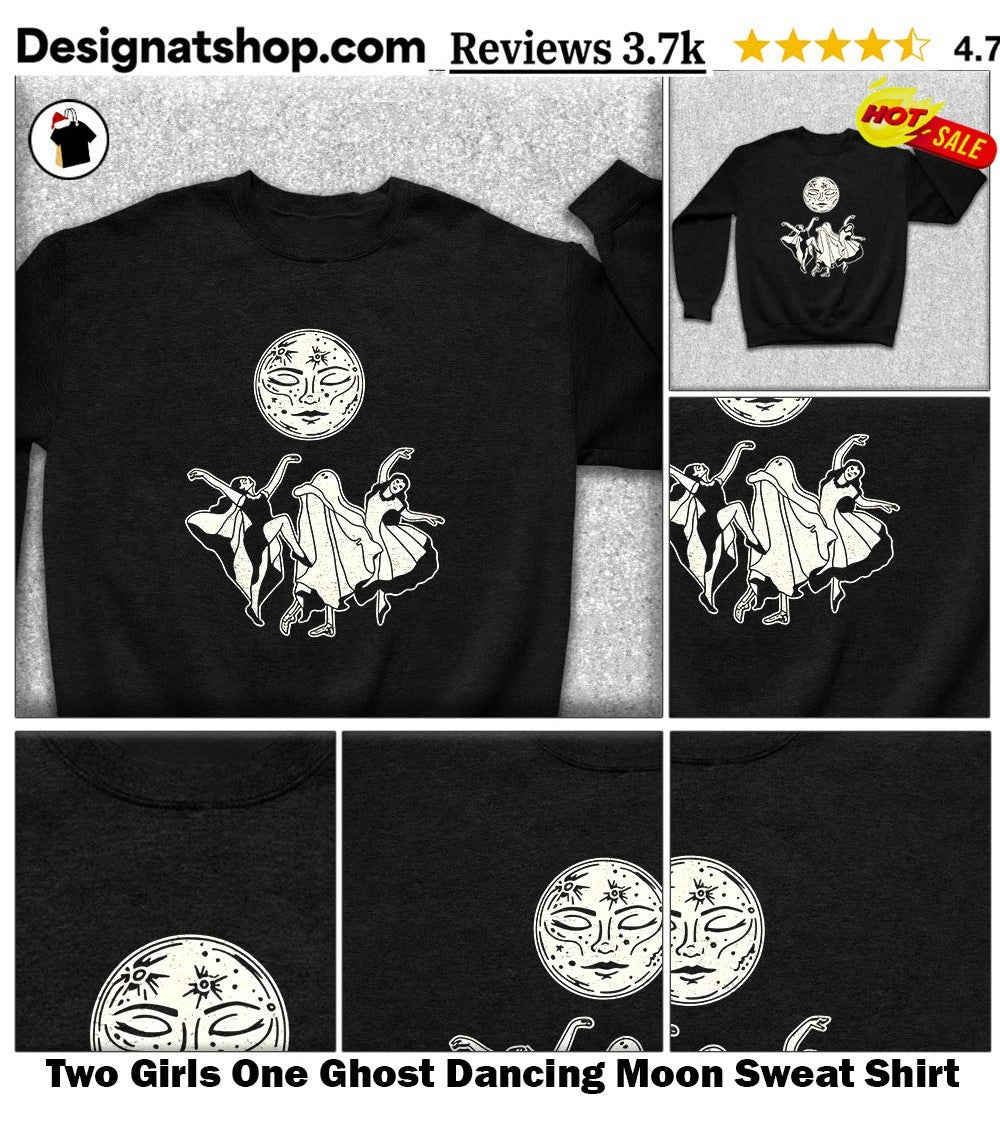 Two Girls One Ghost Dancing Moon shirt