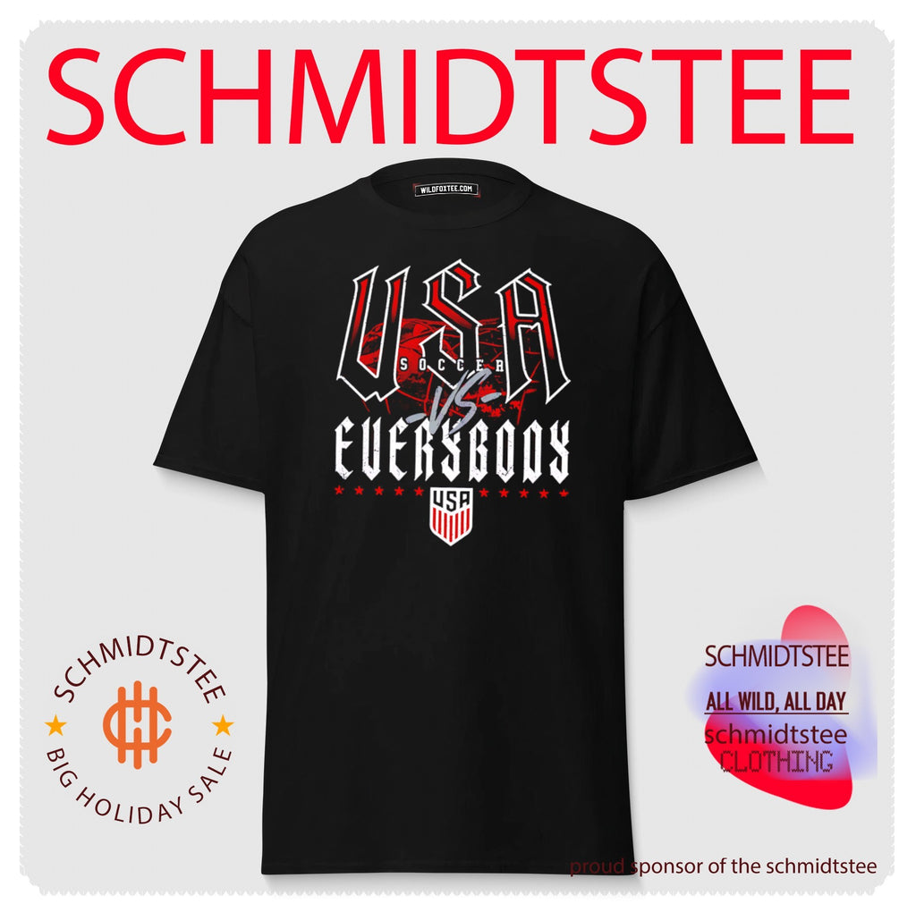 U.S Soccer Vs Everybody Grunge 2026 World Cup shirt