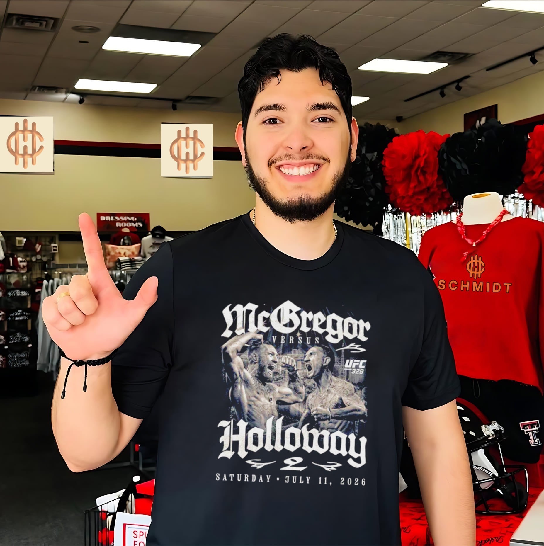 UFC 329 Conor McGregor vs Max Holloway 2 July 11 2026 shirt