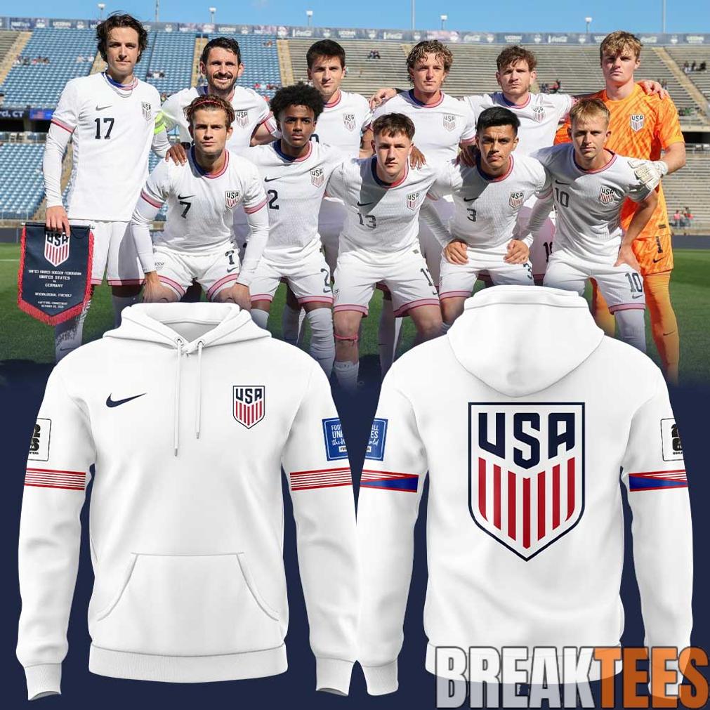 US Soccer 2026 World Cup White Home Hoodie