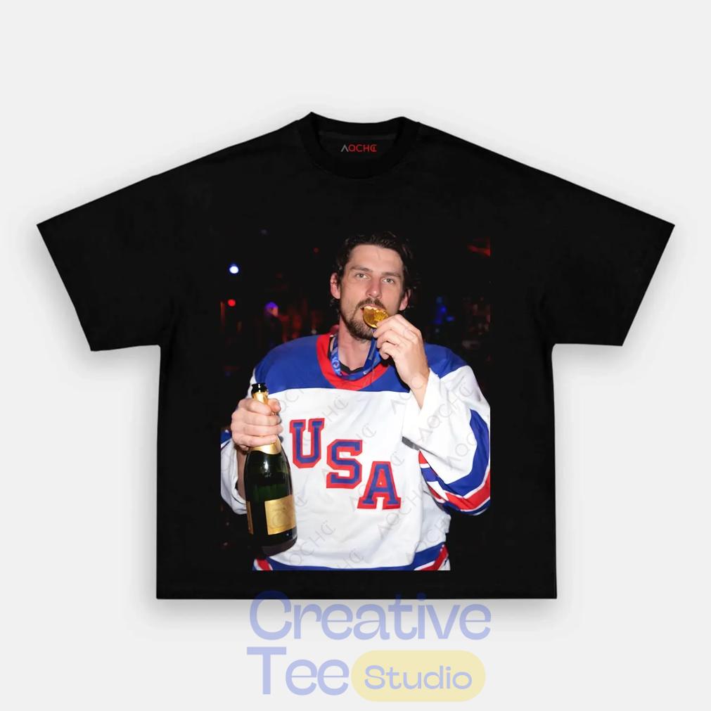 USA Hockey CONNOR Champion Drunk Shirt