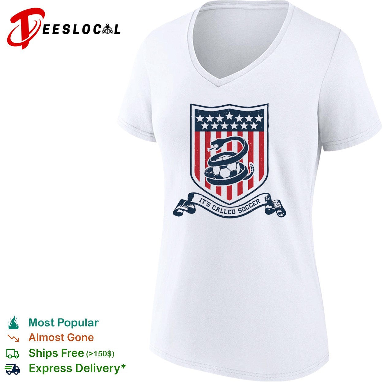 USA its called soccer snake ball shirt