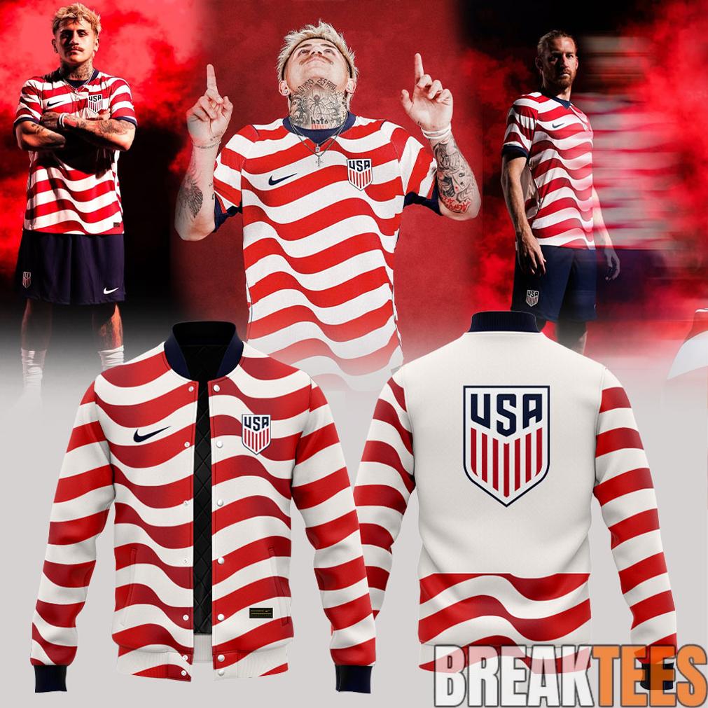 US Soccer 2026 Stripes Match Special Jacket