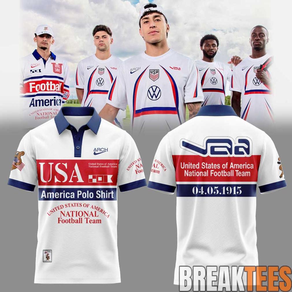 US Soccer Virgil Abloh Archive Collection 2026 Polo Shirt