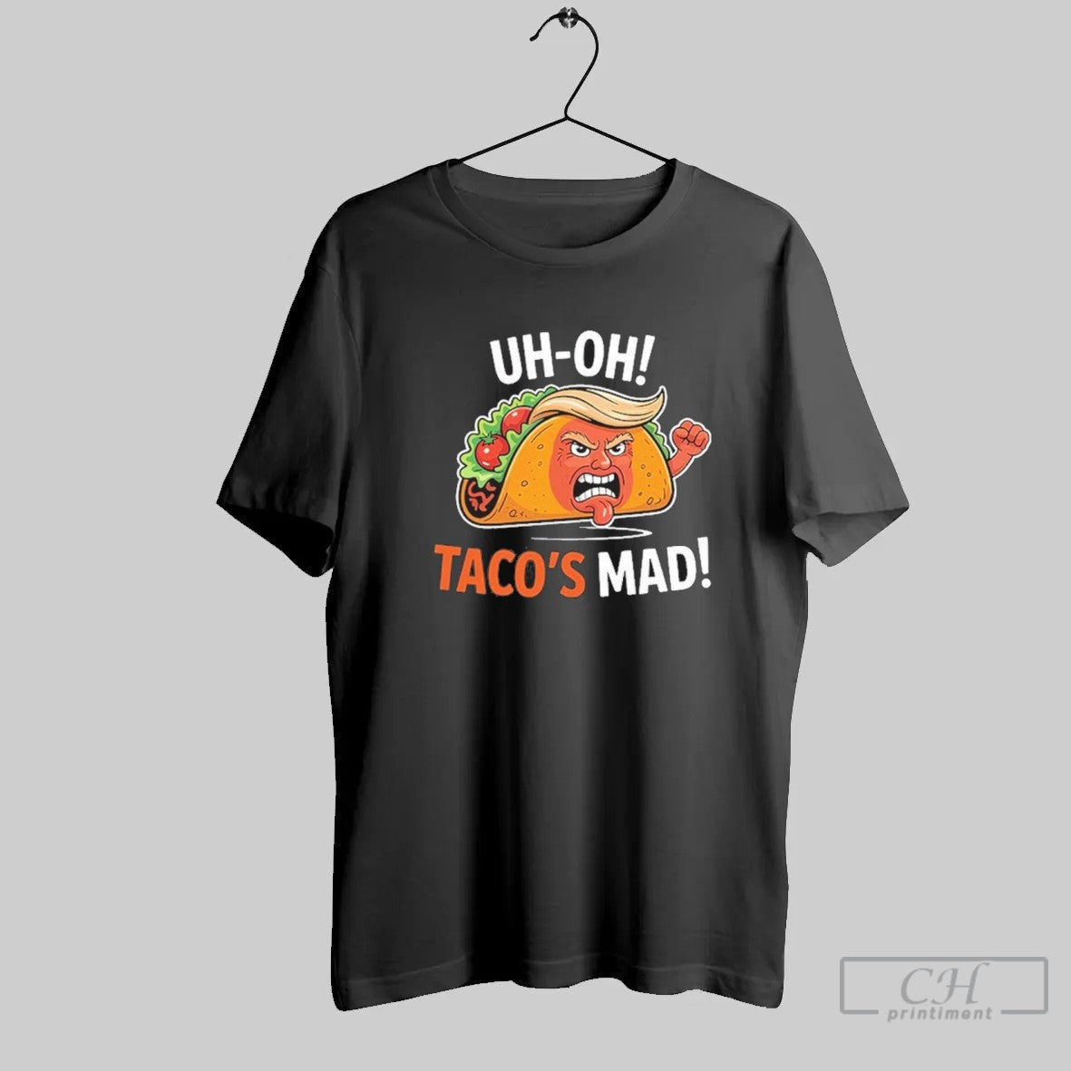 Uh Oh Tacos Mad T Shirt