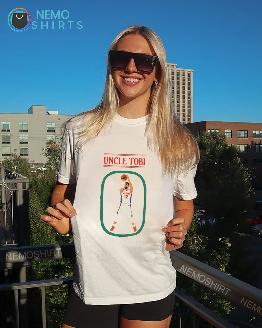 Uncle Tobi Detroit Pistons Tobias Harris shirt