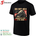 Union Pacific Big Boy 4014 America 250th steam train 1776 2026 shirt