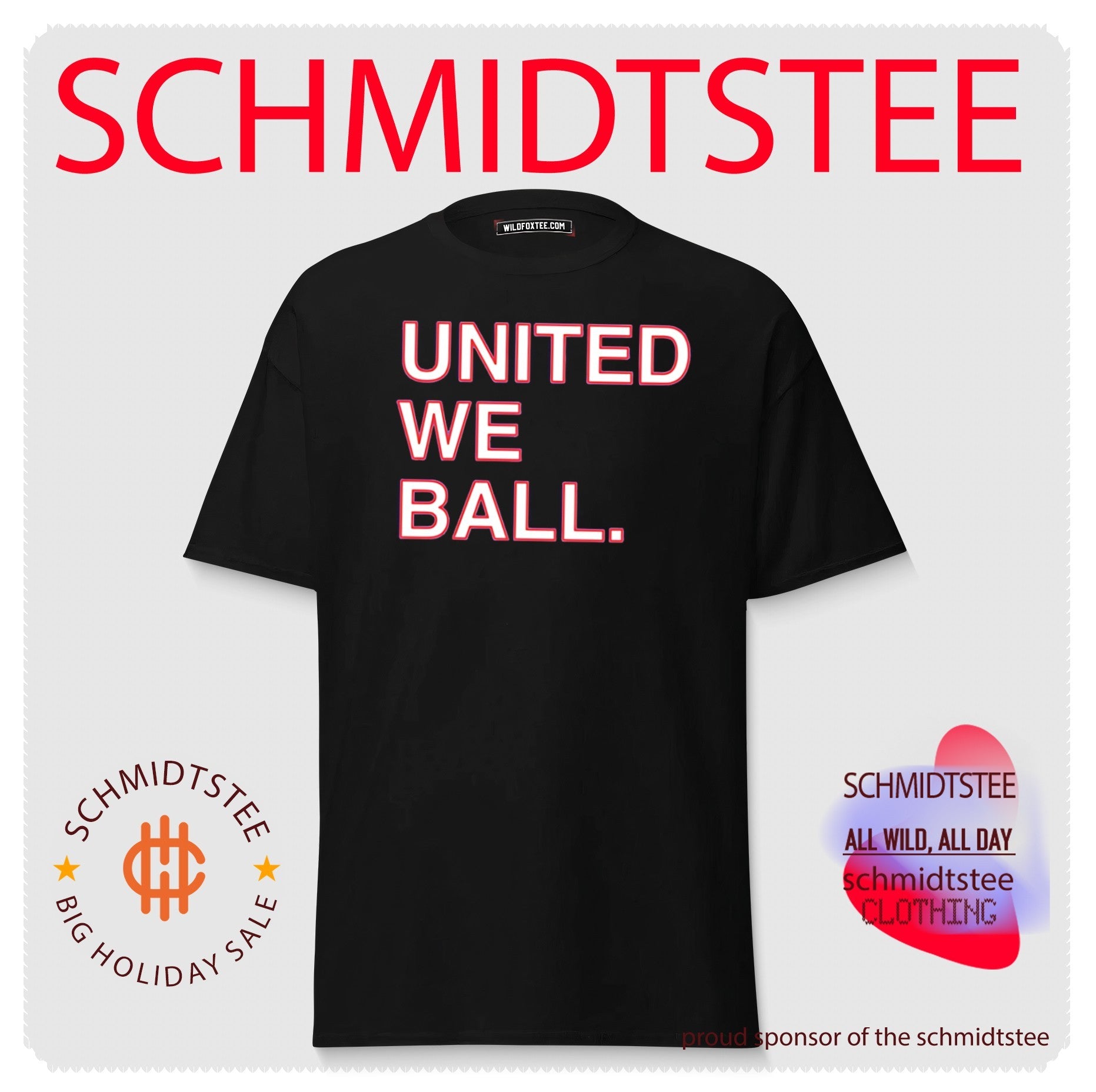 United We Ball basketball teamwork sports motivation shirt