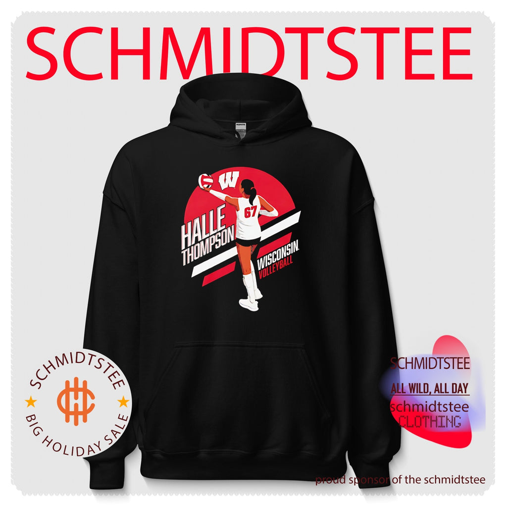 University Of Wisconsin-Madison Halle Thompson illustration shirt
