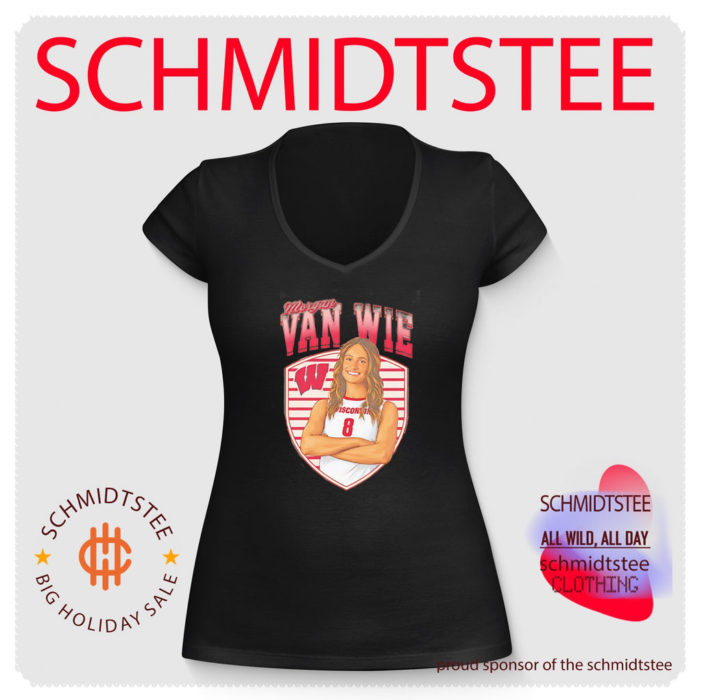 University Of Wisconsin-Madison Morgan Van Wie portrait shirt
