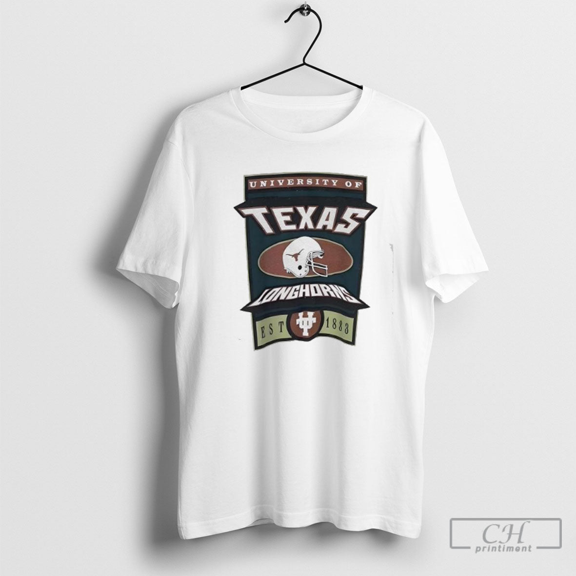 University Of Texas Longhorns Football Est 1883 Vintage