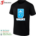 Unlike game console parody shirt