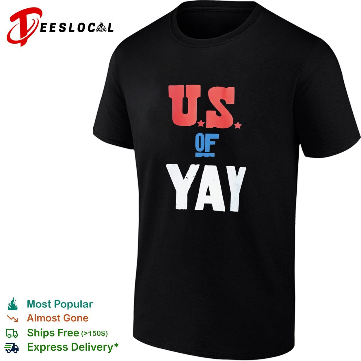 Us of Yay Patriotic American Shirt