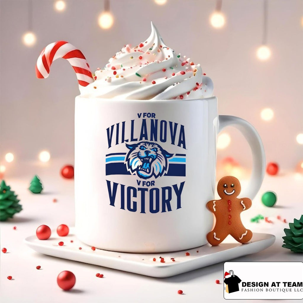 V for Villanova V for Victory Champion White Villanova Wildcats 2026 shirt