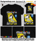 Snoopu I used a gender-neutral bathroom one time and now I’m gay and love soft jazz shirt
