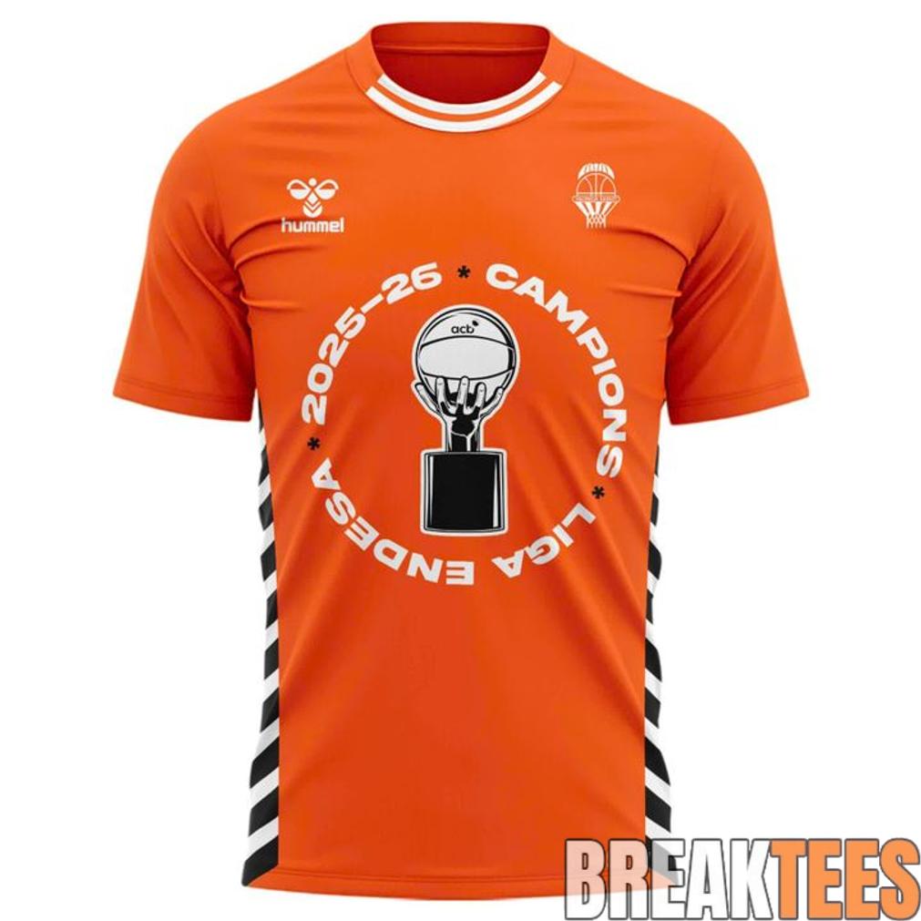 Valencia Basket 2026 Liga Endesa Champions Shirt