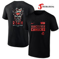 Vancouver Canucks Rush Fifty Something tour skull shirt