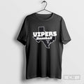 Vandegrift Crown Trio Baseball Texas Map T Shirt Sweater