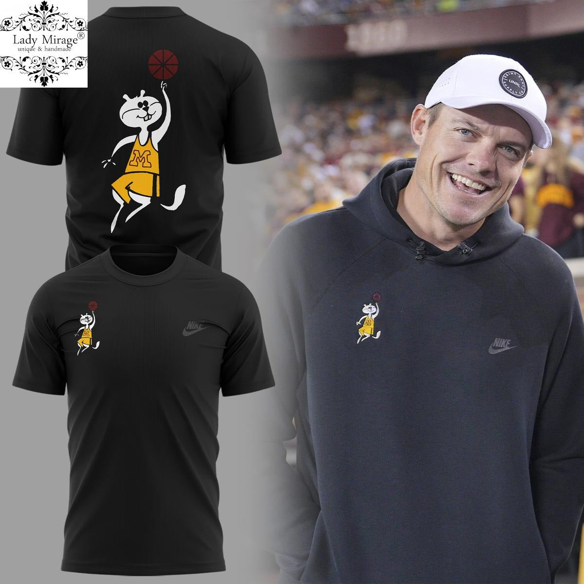 Vault Goldy Basketball Hoodie Shirt