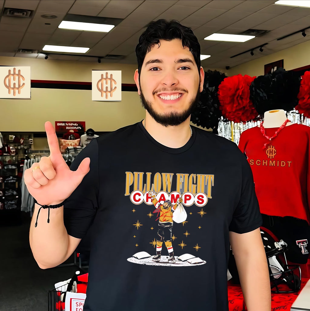 Vegas Golden Knights pillow fight 2026 Stanley Cup Champions vintage shirt
