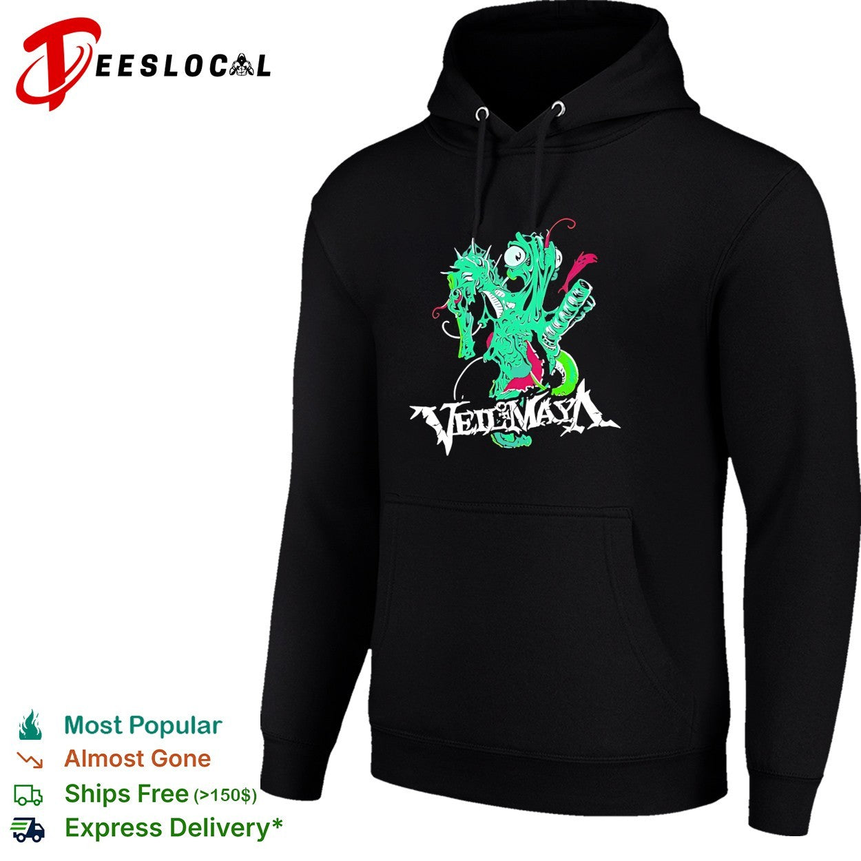 Veil of Maya Seahorse Monster metalcore shirt