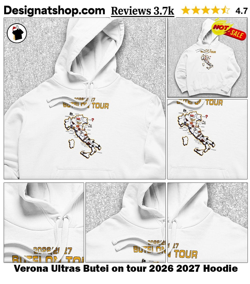 Verona Ultras Butei on tour 2026 2027 shirt
