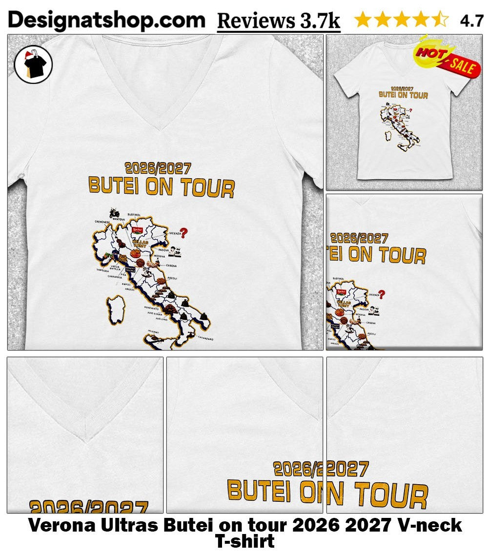 Verona Ultras Butei on tour 2026 2027 shirt