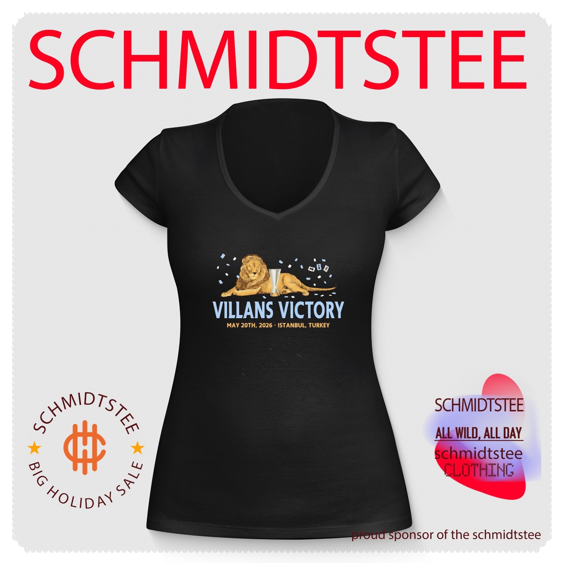 Villans Victory May 20th 2026 Istanbul Turkey Soccer shirt
