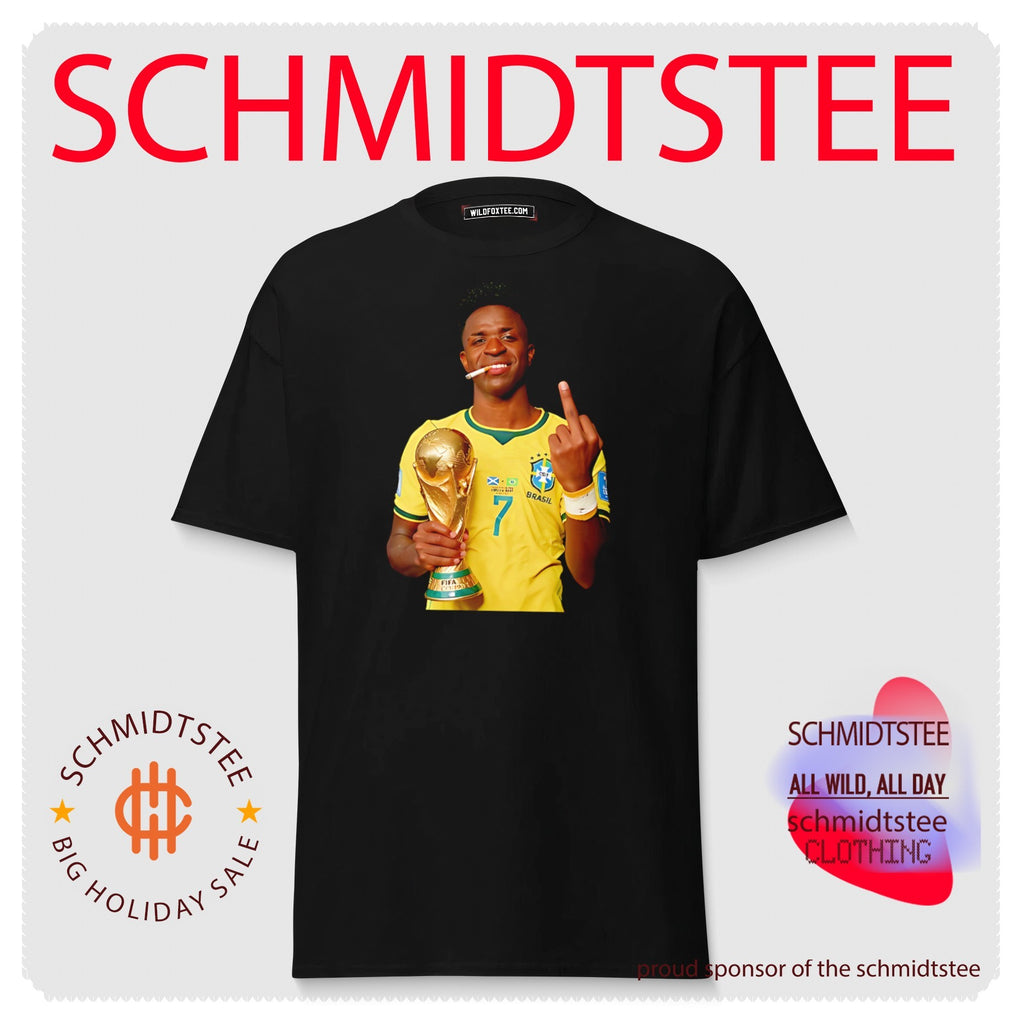 Vinicius Jr smoking middle finger 2026 World Cup shirt