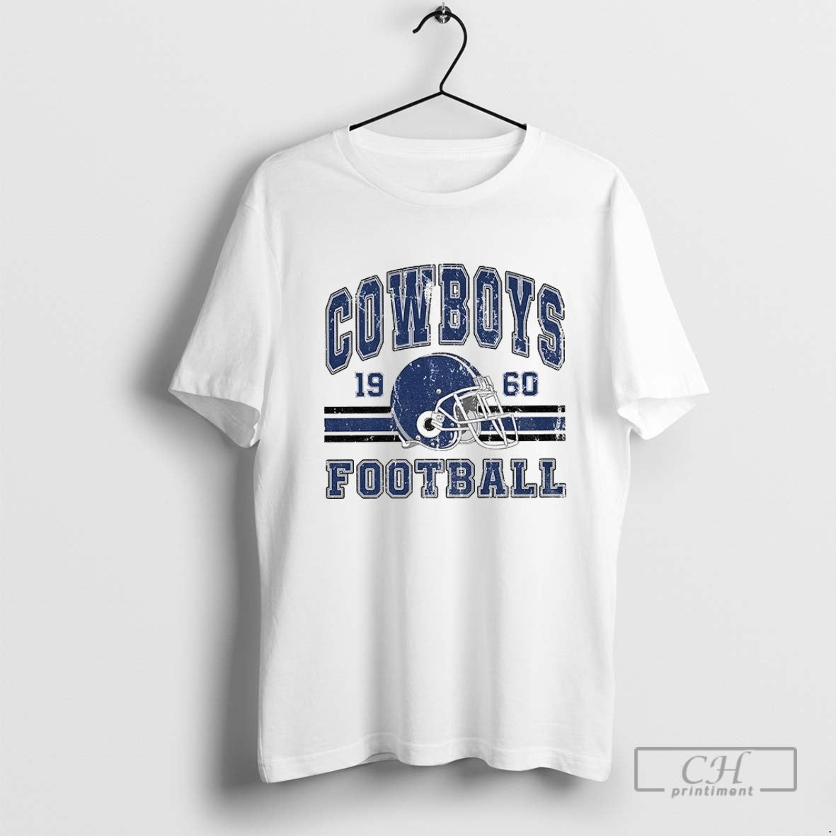 Vintage 90s Style Dallas Cowboys Football Helmet 1960