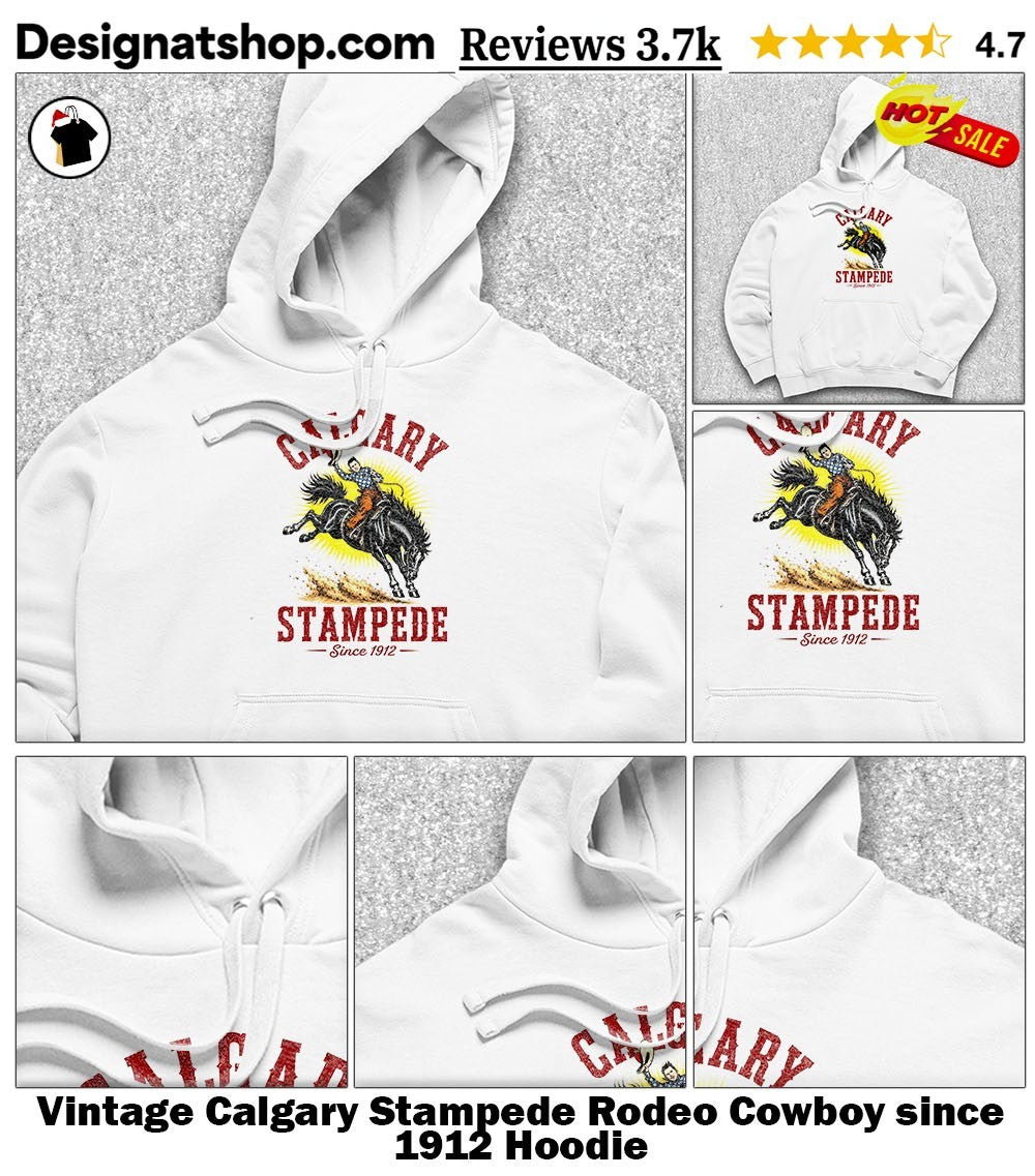 Vintage Calgary Stampede Rodeo Cowboy since 1912 shirt