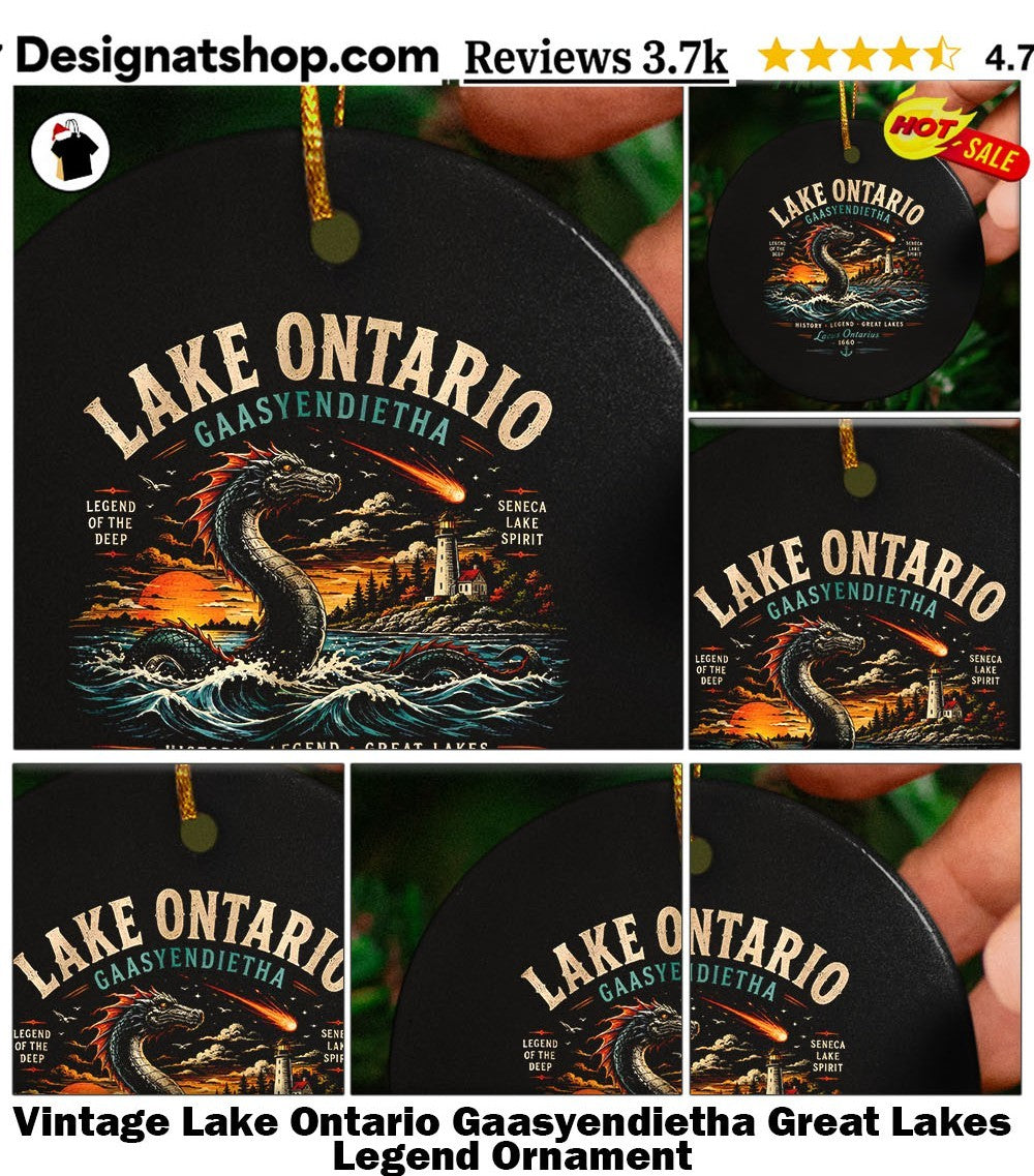 Vintage Lake Ontario Gaasyendietha Great Lakes Legend shirt