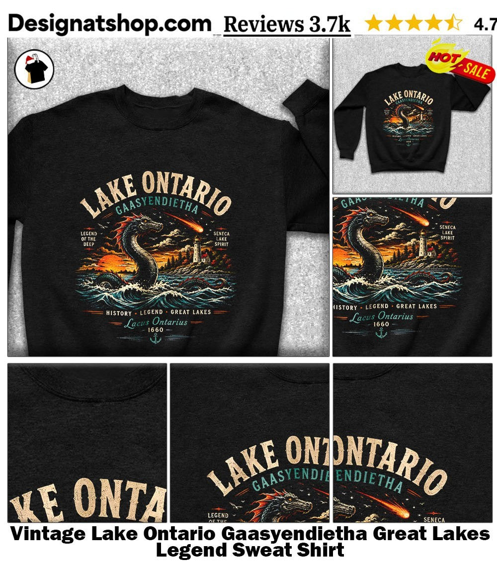 Vintage Lake Ontario Gaasyendietha Great Lakes Legend shirt