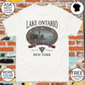 Vintage Lake Ontario New York Graphic shirt