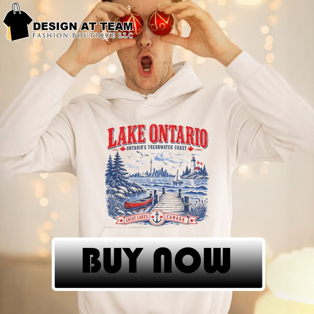 Vintage Ontario Canada Souvenir Ontario’s freshwater coast shirt