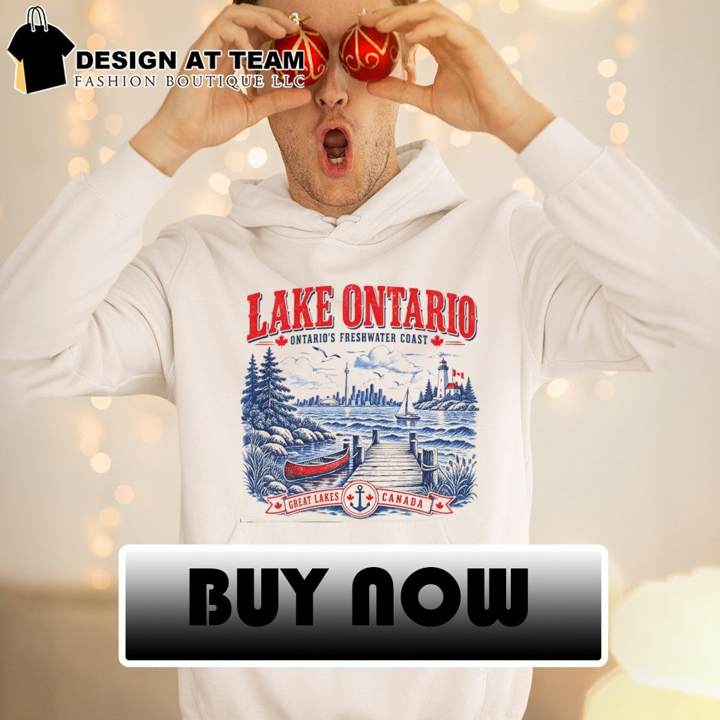 Vintage Ontario Canada Souvenir Ontario’s freshwater coast shirt