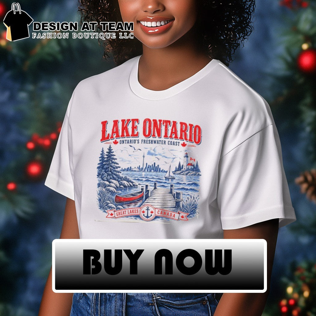 Vintage Ontario Canada Souvenir Ontario’s freshwater coast shirt