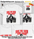 Vintage Texas Chainsaw Horror have you seen this man Halloween shirt