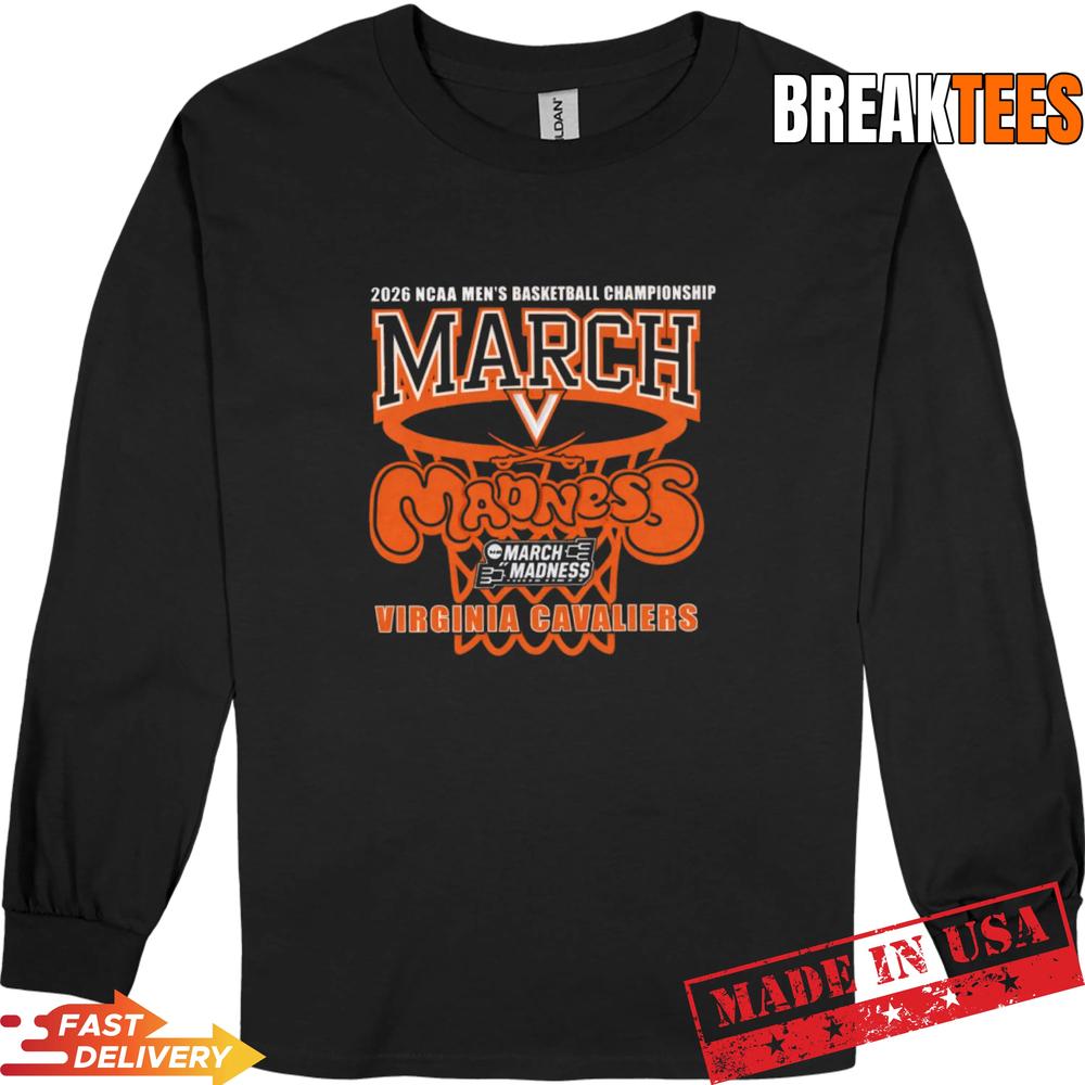 Virginia Cavaliers NCAA Men’s Basketball Championship March Madness 2026 T-Shirt