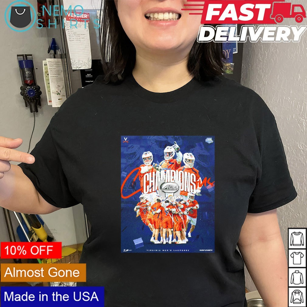 Virginia Cavaliers men’s lacrosse 2026 ACC champions shirt