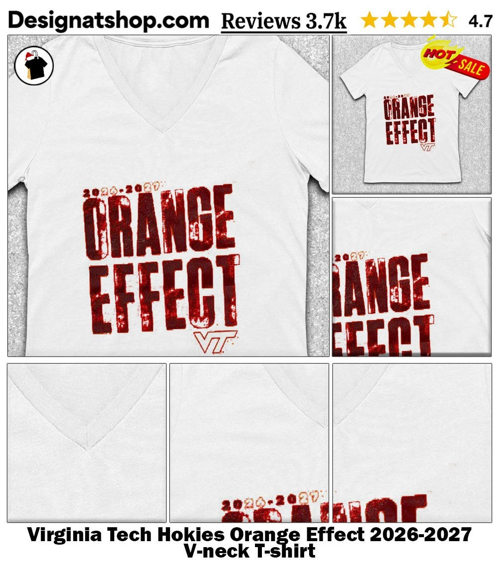 Virginia Tech Hokies Orange Effect 2026-2027 shirt