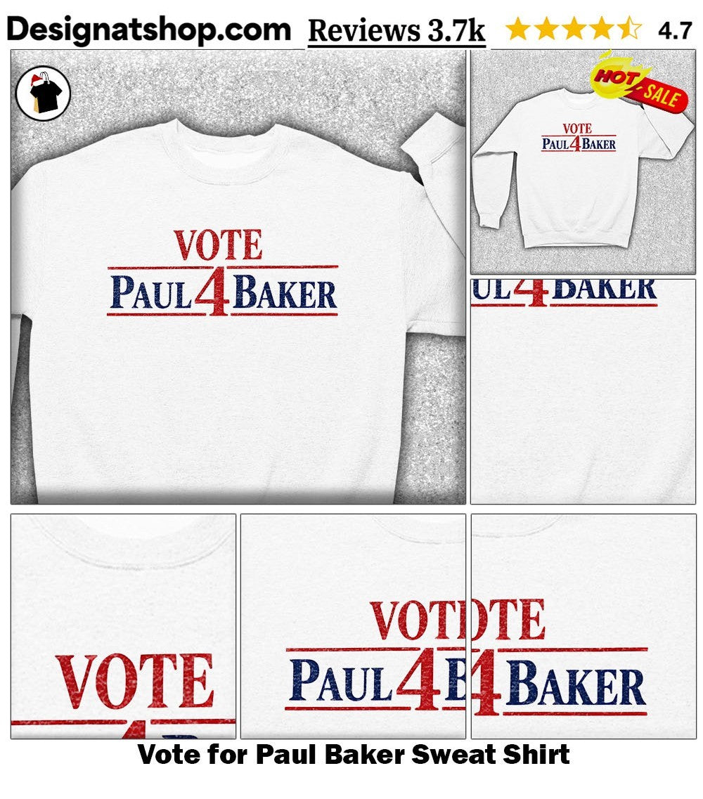 Vote for Paul Baker shirt