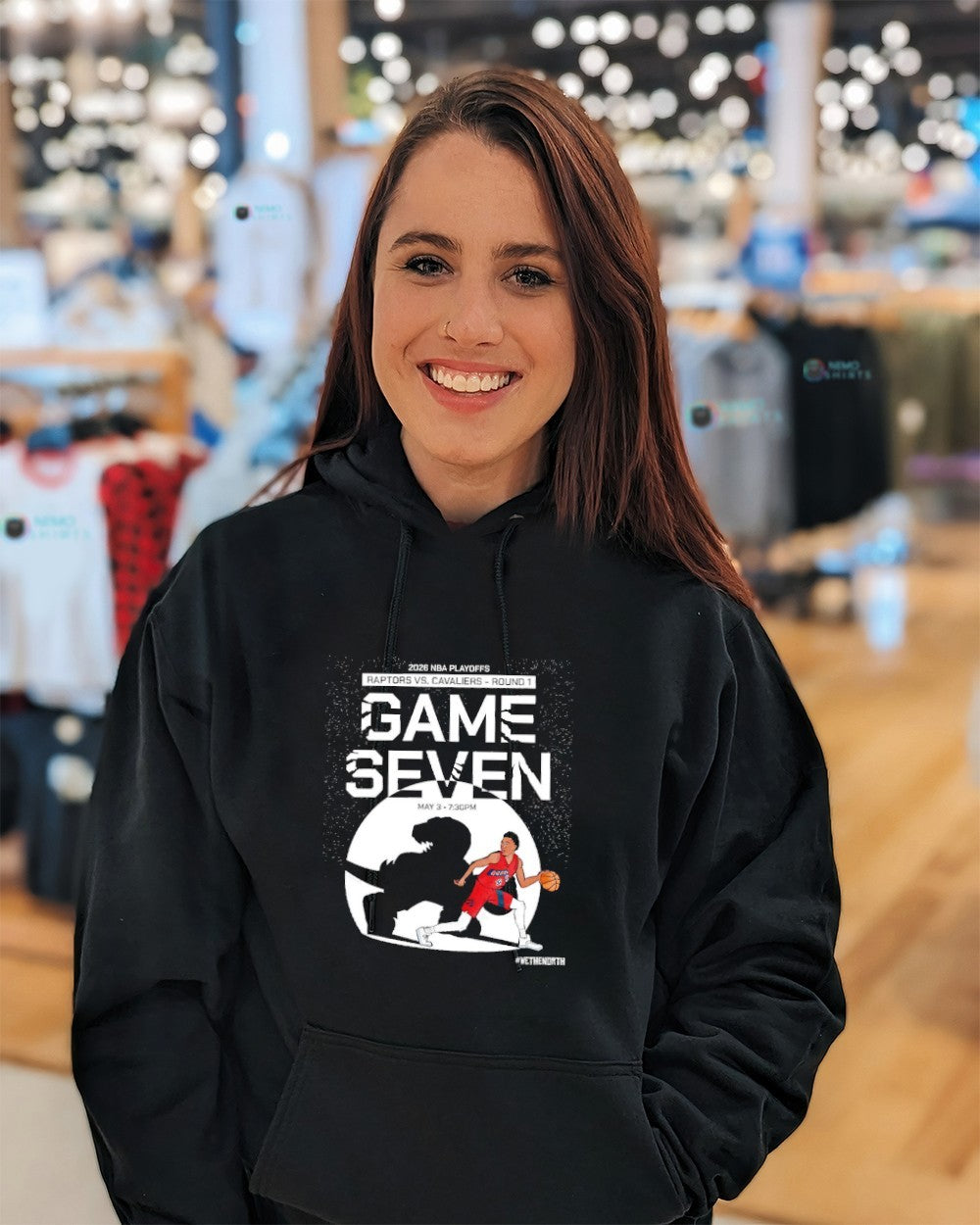 Toronto Raptors 2026 NBA Playoffs game seven vs Cavaliers shirt