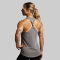 BP Premium Basic Twist Tank (Heather Grey)