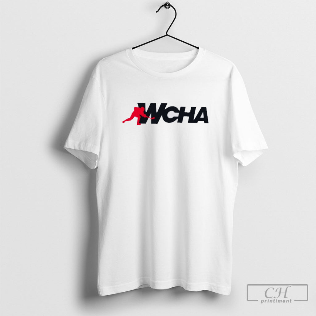 Wcha Hockey Logo Shirt Sweater
