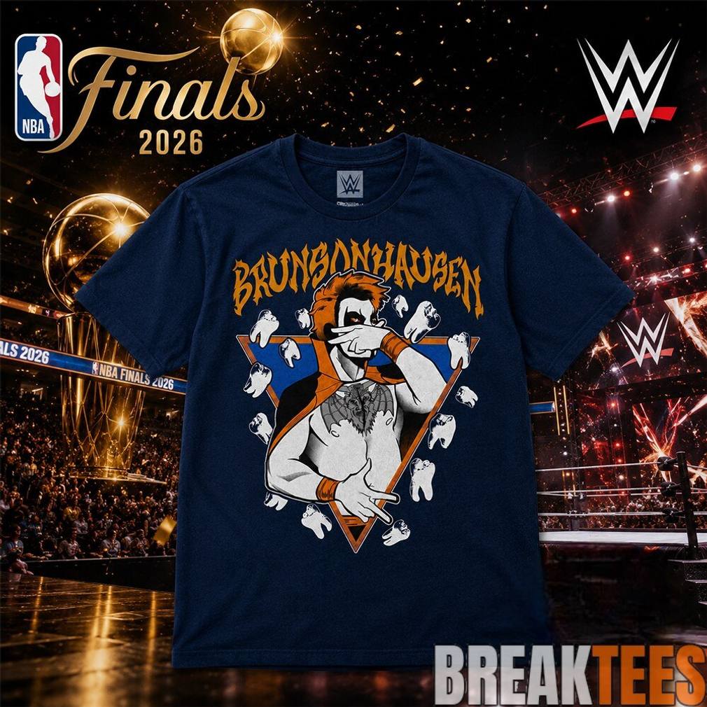 WWE x NBA Finals 2026 Danhausen Jalen Brunson Brunsonhausen Shirt
