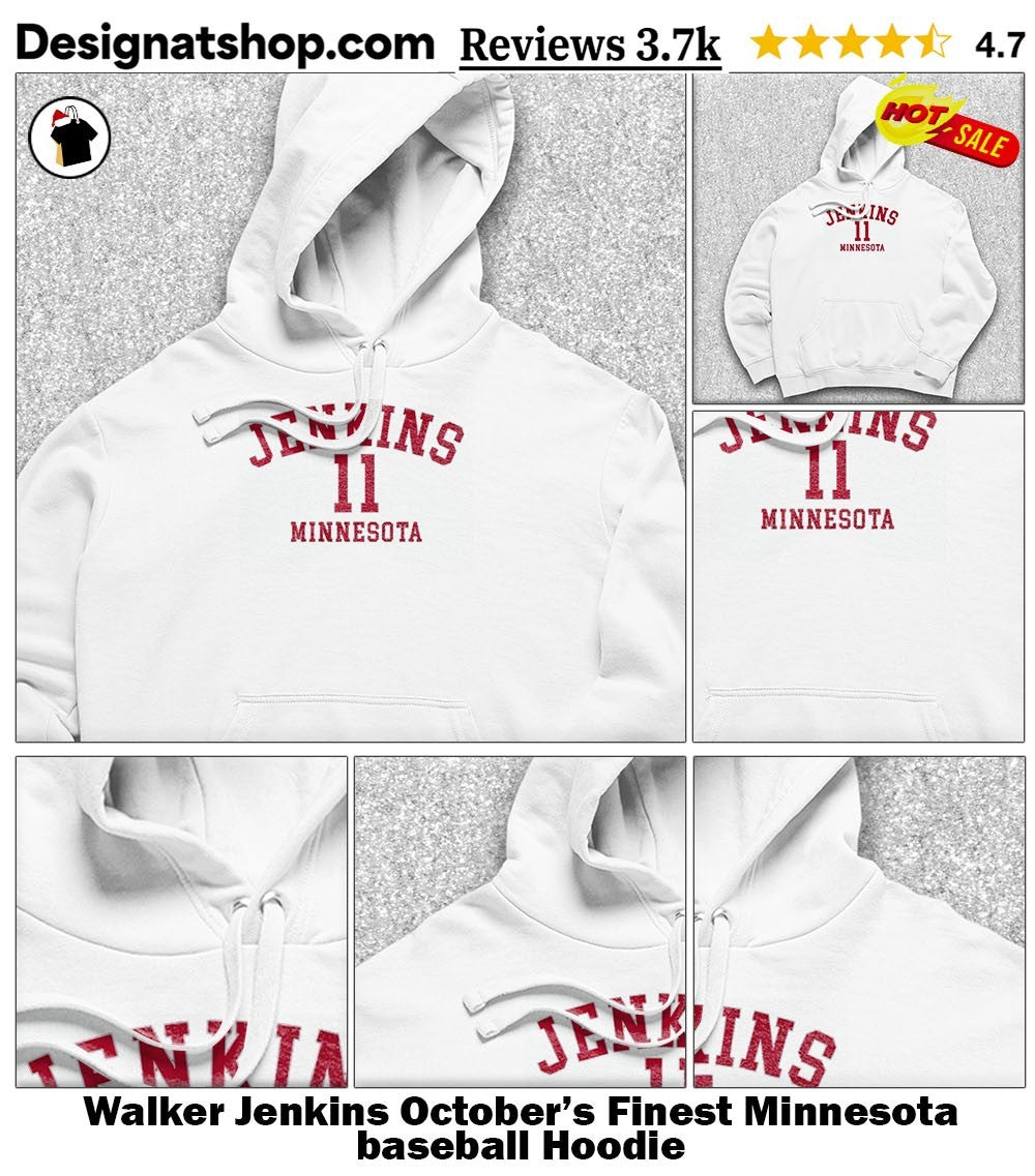 Walker Jenkins October’s Finest Minnesota baseball shirt