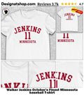 Walker Jenkins October’s Finest Minnesota baseball shirt
