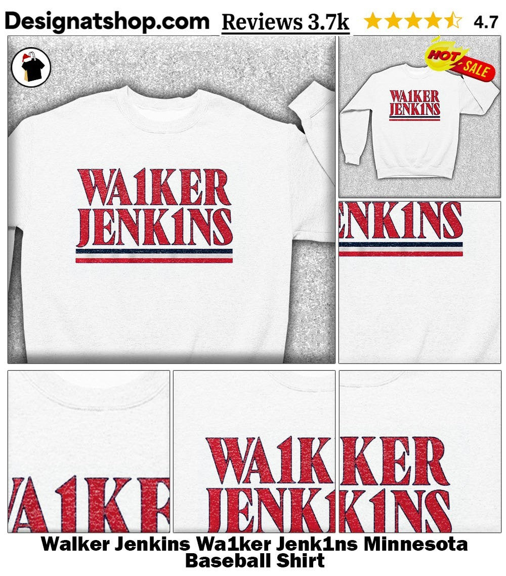 Walker Jenkins Wa1ker Jenk1ns Minnesota Baseball Shirt