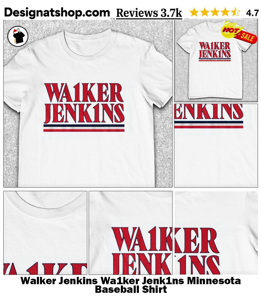 Walker Jenkins Wa1ker Jenk1ns Minnesota Baseball Shirt